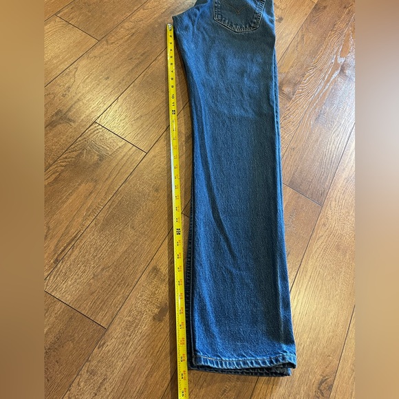 Vintage Levi’s 505 Denim Jeans 32”x33-1/2” long - Picture 6 of 9